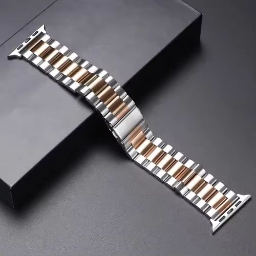 LuxeLink Stainless Steel Band For Apple Watch Ultra 321  Premium Metal Bracelet Strap For IWatch Se 11