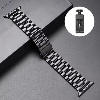 LuxeLink Stainless Steel Band For Apple Watch Ultra 321  Premium Metal Bracelet Strap For IWatch Se 12