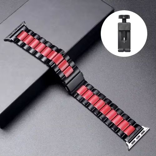 LuxeLink Stainless Steel Band For Apple Watch Ultra 321  Premium Metal Bracelet Strap For IWatch Se 27