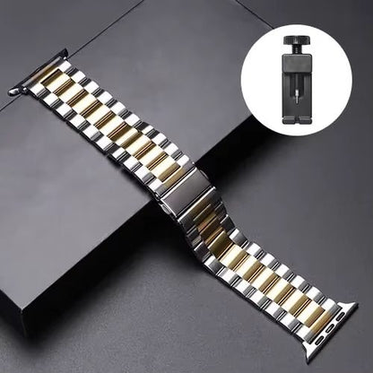 LuxeLink Stainless Steel Band For Apple Watch Ultra 321  Premium Metal Bracelet Strap For IWatch Se 19