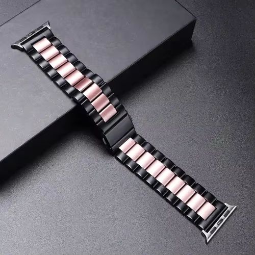 LuxeLink Stainless Steel Band For Apple Watch Ultra 321  Premium Metal Bracelet Strap For IWatch Se 22
