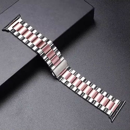 LuxeLink Stainless Steel Band For Apple Watch Ultra 321  Premium Metal Bracelet Strap For IWatch Se 23