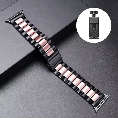 LuxeLink Stainless Steel Band For Apple Watch Ultra 321  Premium Metal Bracelet Strap For IWatch Se 24