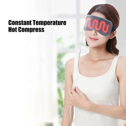 Warm Compress USB Heated Eye Mask Dark Circles  Puffiness Relief Eye Mask For Dry Eyes And Better S 2