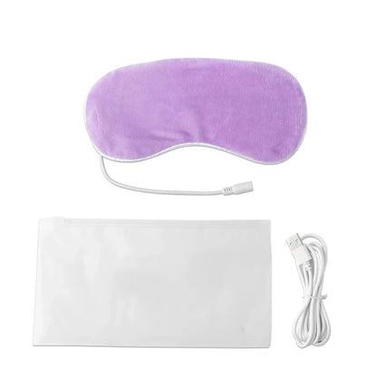Warm Compress USB Heated Eye Mask Dark Circles  Puffiness Relief Eye Mask For Dry Eyes And Better S 6