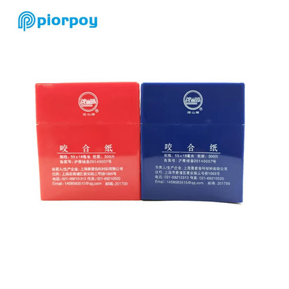 PIORPOY 300Pcs Dental Articulating Paper Strips  Occlusive Orthodontic Test Paper For Teeth Care Wh 2