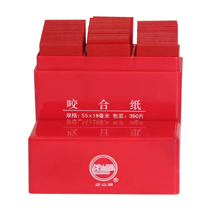 PIORPOY 300Pcs Dental Articulating Paper Strips  Occlusive Orthodontic Test Paper For Teeth Care Wh 3
