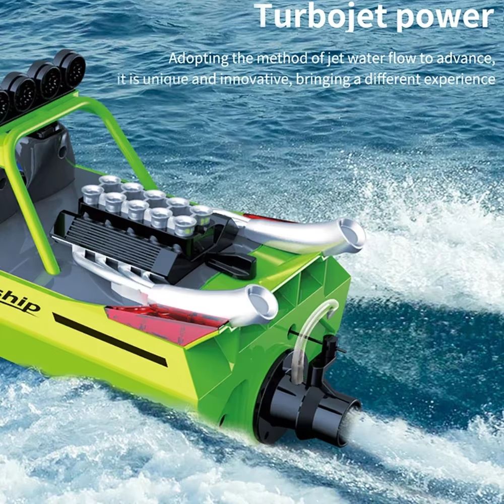 TY725 HighSpeed RC Jet Boat  Turbojet Remote Control Boat With Low Battery Alarm For Adults  Kids 2