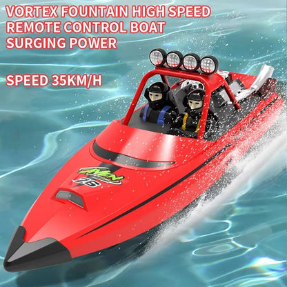 TY725 HighSpeed RC Jet Boat  Turbojet Remote Control Boat With Low Battery Alarm For Adults  Kids 5