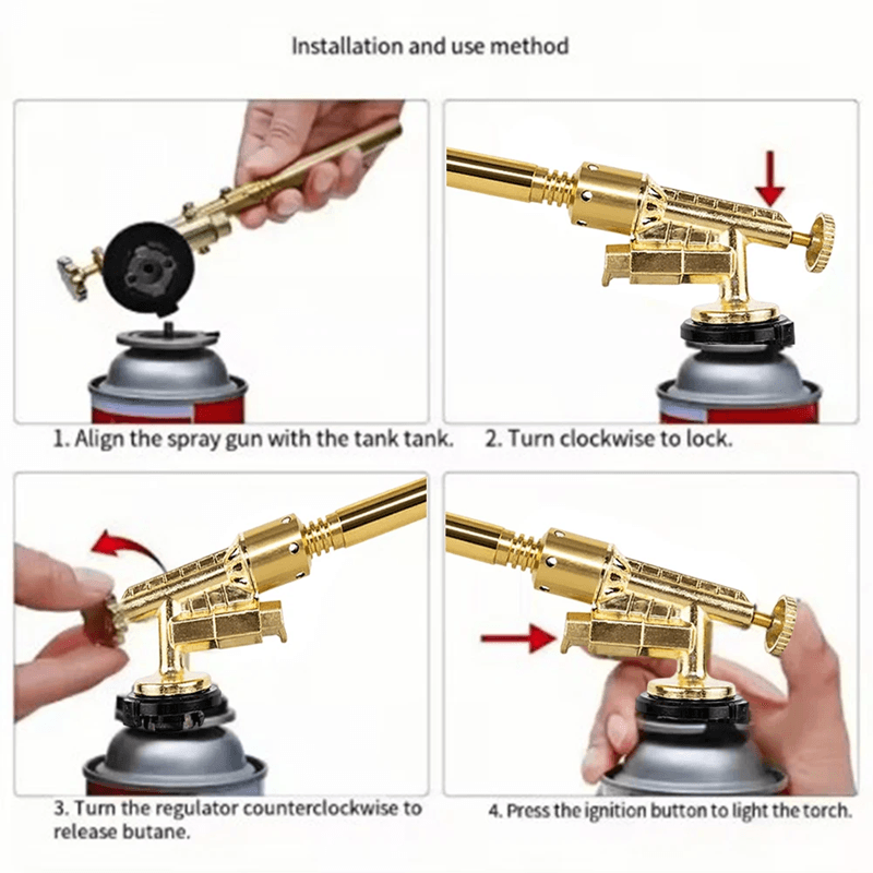ProFlame Portable Butane Torch 4