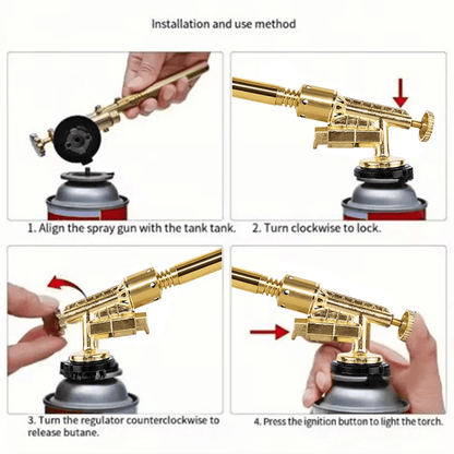 ProFlame Portable Butane Torch 4
