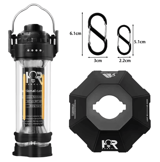 LumaCamp Retro Portable Camping Lantern 3