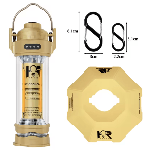 LumaCamp Retro Portable Camping Lantern 4