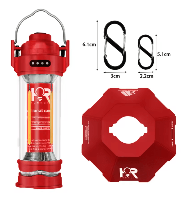 LumaCamp Retro Portable Camping Lantern 6