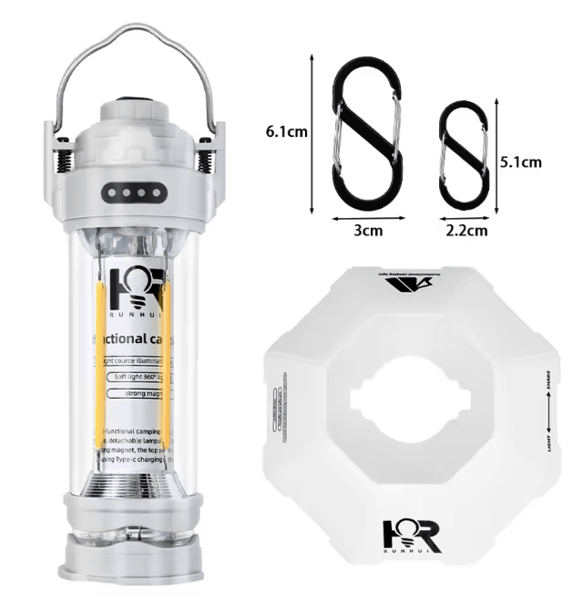 LumaCamp Retro Portable Camping Lantern 7