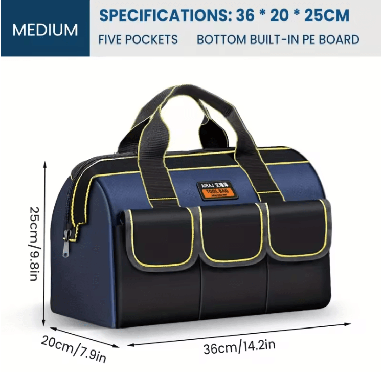 ProCarry Heavy Duty Electrician Tool Bag 3