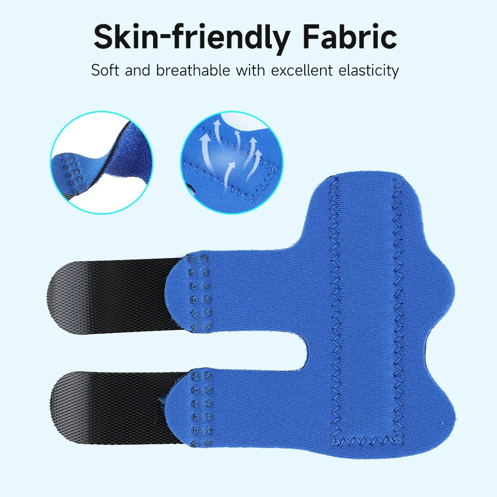 Aluminium Finger Splint, Fracture Protection Brace, Pain Relief Support With Fixed Bandage