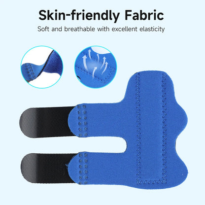 Aluminium Finger Splint, Fracture Protection Brace, Pain Relief Support With Fixed Bandage
