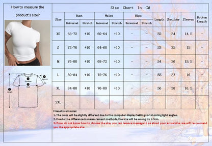 UrbanEase Womens Slim Fit Knitted TShirt  Short Sleeve ONeck Streetwear Top For Everyday  Y2K Fashi 5