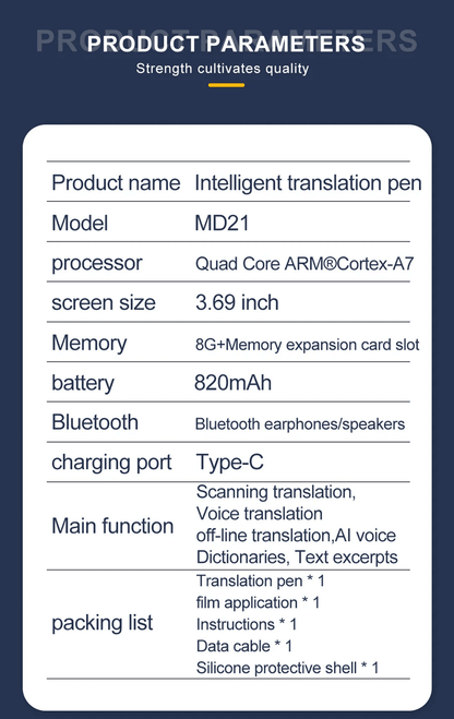 LingoScan Smart Voice Translation Pen 3