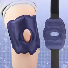 Hot Cold Therapy Reusable Gel Knee Pack Easing Discomfort Foot Relaxation Support 4