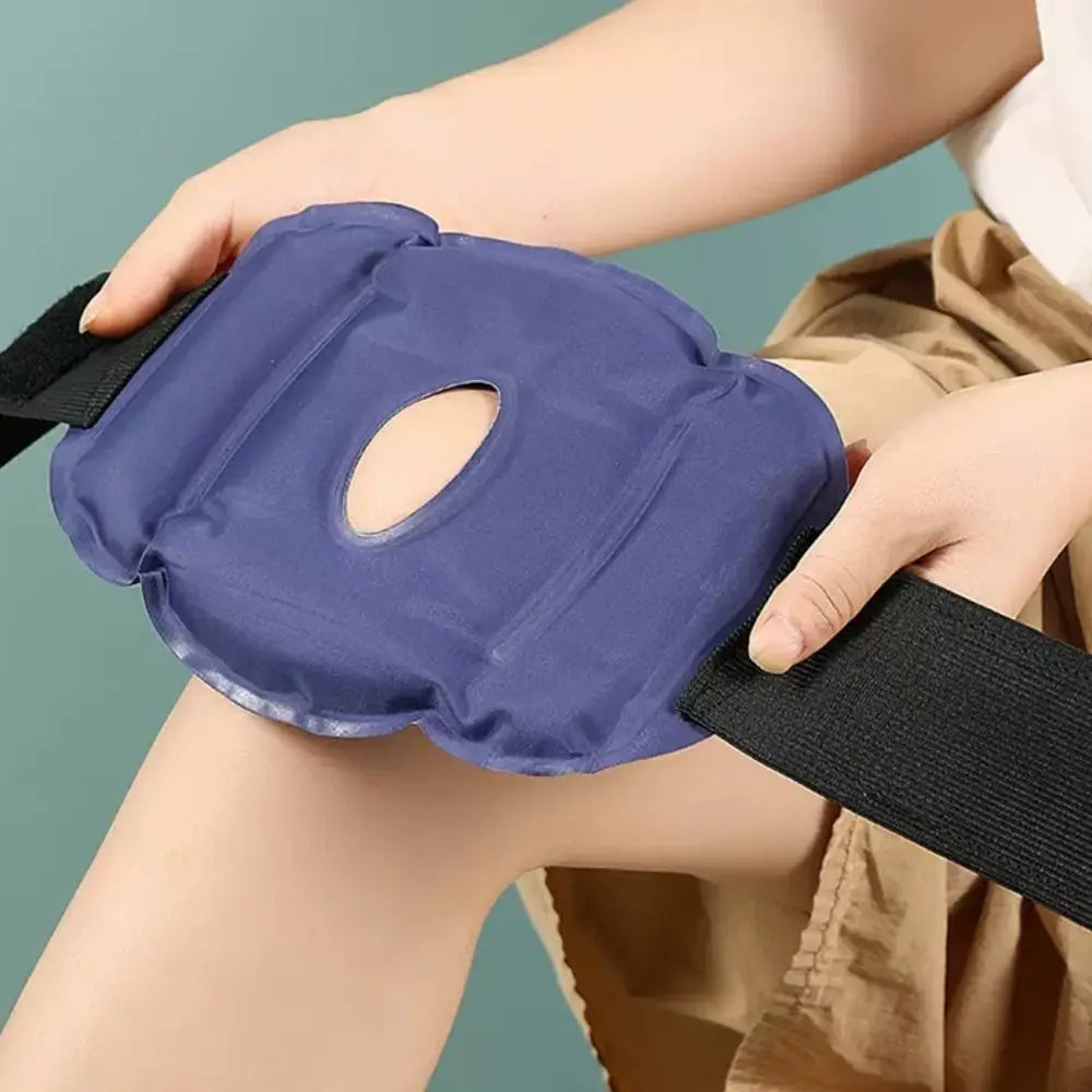 Hot Cold Therapy Reusable Gel Knee Pack Easing Discomfort Foot Relaxation Support 5