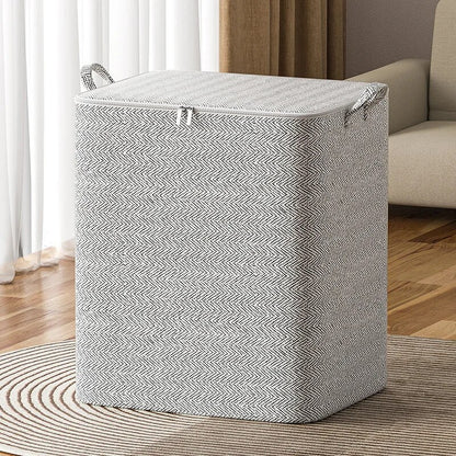 Closet Wardrobe Organizer, Non-woven Material Storage Bag, Large Capacity Household for Quilt, Clothing, Toys