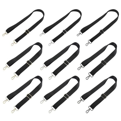 FlexStrap Adjustable Black Nylon Shoulder Bag Strap  Detachable Replacement Belt For Handbags Cross 1