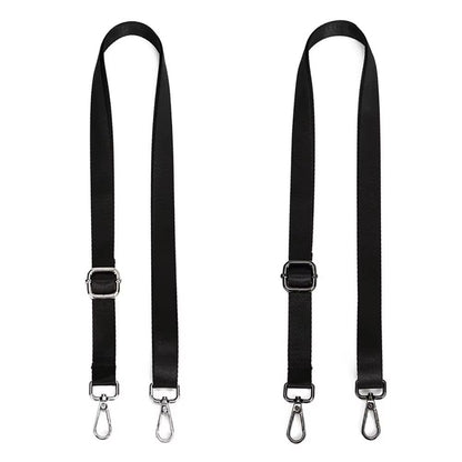 FlexStrap Adjustable Black Nylon Shoulder Bag Strap  Detachable Replacement Belt For Handbags Cross 2