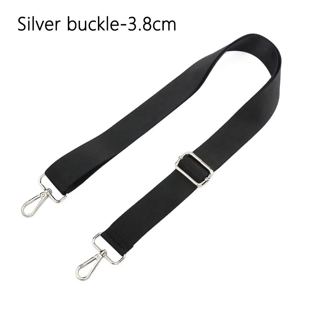 FlexStrap Adjustable Black Nylon Shoulder Bag Strap  Detachable Replacement Belt For Handbags Cross 10