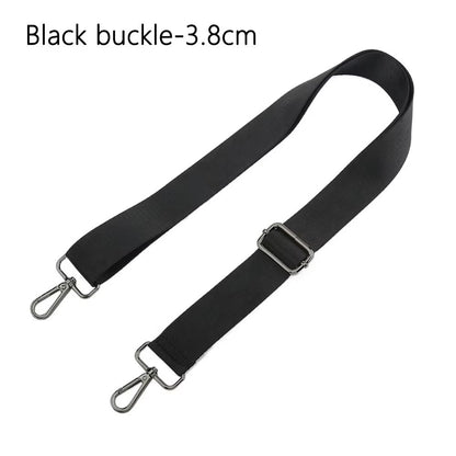 FlexStrap Adjustable Black Nylon Shoulder Bag Strap  Detachable Replacement Belt For Handbags Cross 11