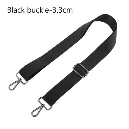 FlexStrap Adjustable Black Nylon Shoulder Bag Strap  Detachable Replacement Belt For Handbags Cross 14