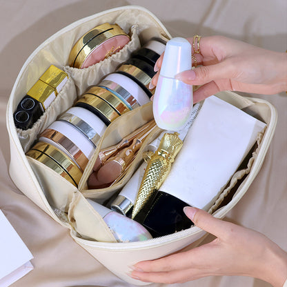 Cosmetic Bag Makeup Organizer Travel Toiletry Kit Storage Case For Women Durable Zip Organizer Bag 2