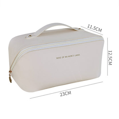 Cosmetic Bag Makeup Organizer Travel Toiletry Kit Storage Case For Women Durable Zip Organizer Bag 3