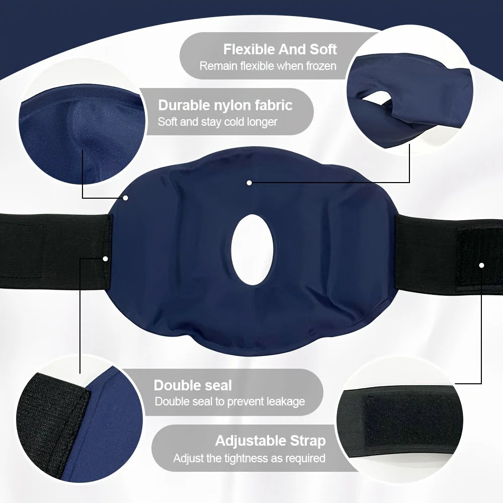 Reusable Knee Gel Pack Cold And Hot Compress Nylon Gel Knee Ice Pack Knee Relief And Relaxation Foo 2