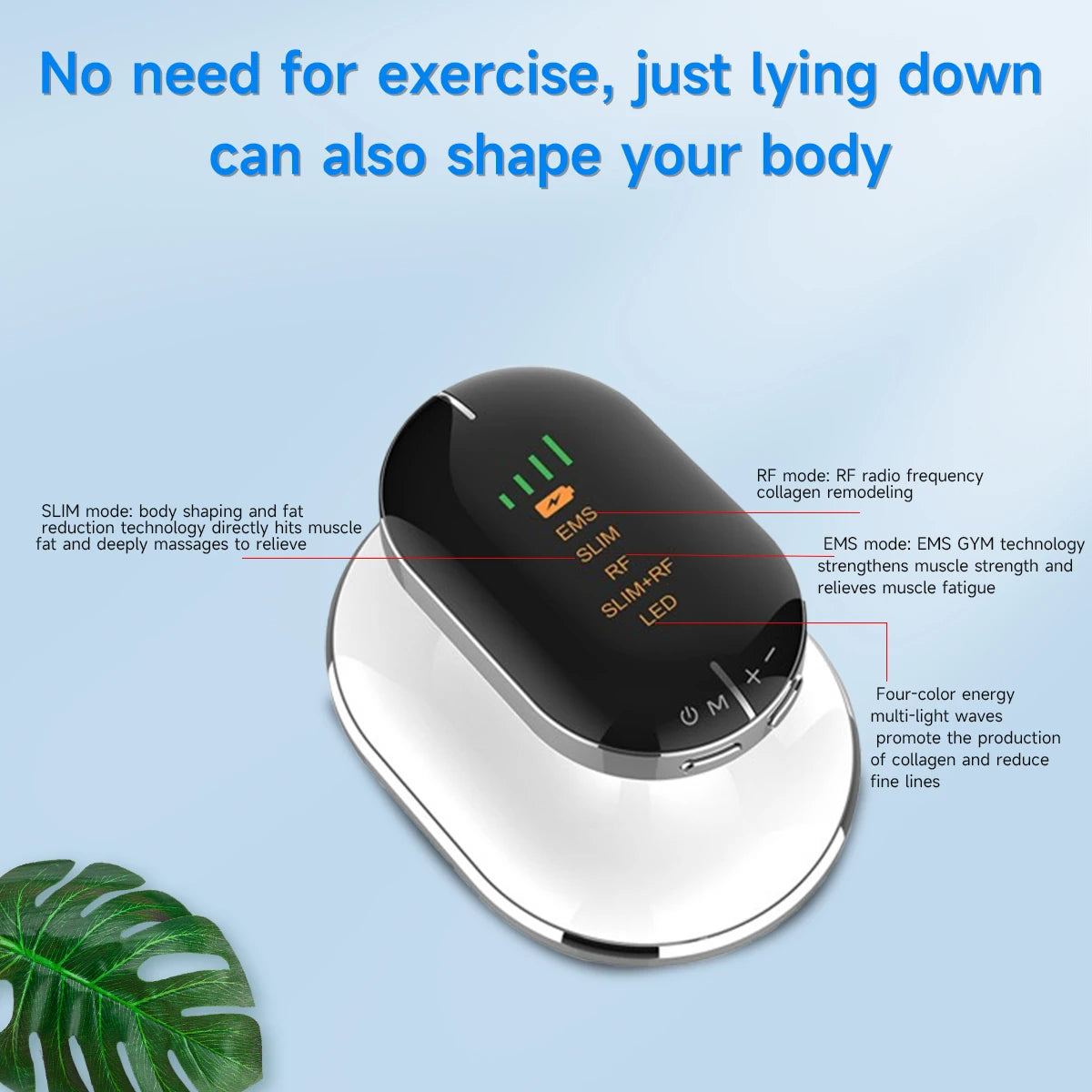Electric Body Slimming Massager Cellulite Remover Machine Cordless Body Sculpting Massage For Arm L 3