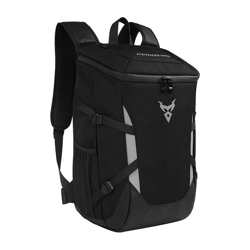 Motorcycle Backpack, Waterproof Biker Riding Helmet Bag, Outdoor Sports Reflective Laptop Backpack for Business Travel