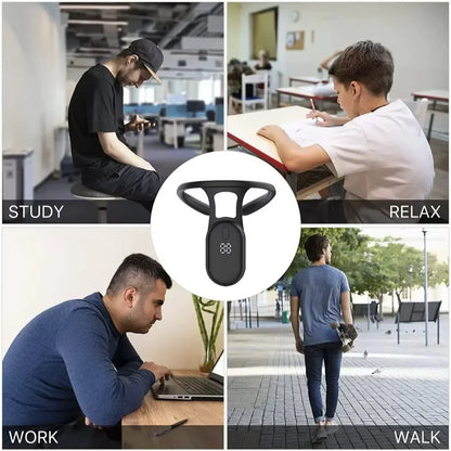 Posture Training Reminder Sensor Smart Posture Corrector Miicro Vibration Neck Hump Corrector Back  2