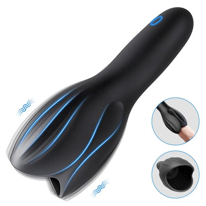Mens Vibrator, Glans Stimulater, Exerciser, Massager, Penis Delay, Trainer, Male Masturbator, Equipment, Adult Male
