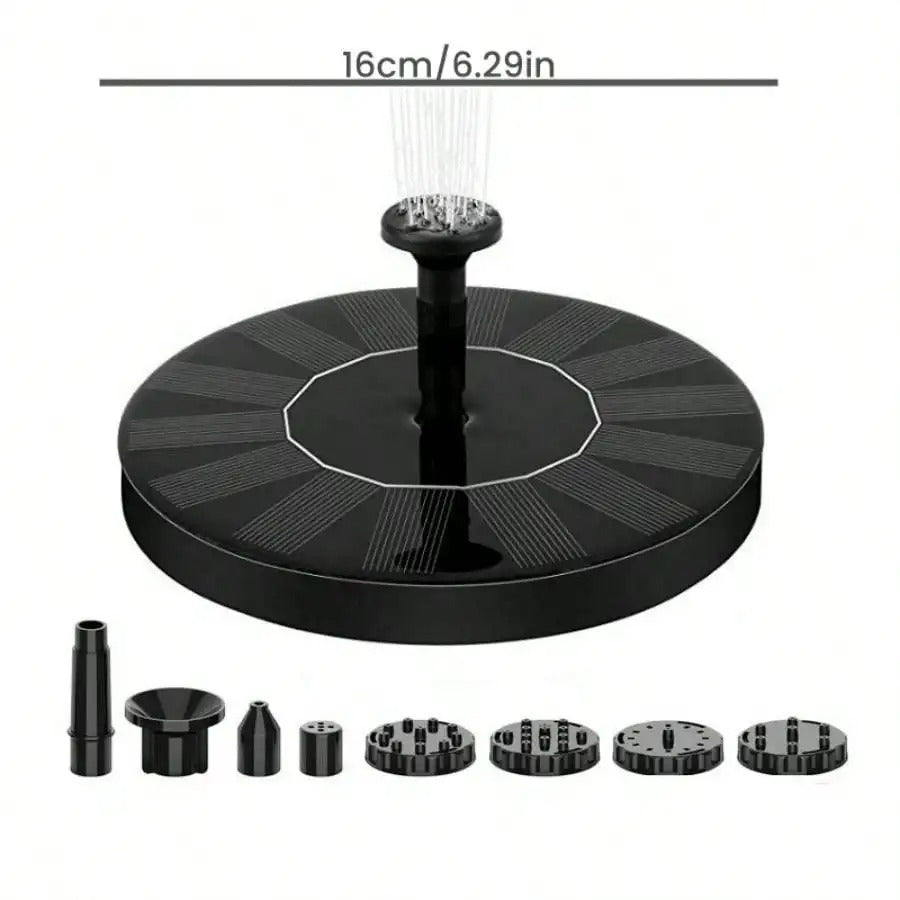 New Mini Solar Water Fountain Garden Pond Pool Waterfall Solar Powered Bird Bath Decor Outdoor Gard 6