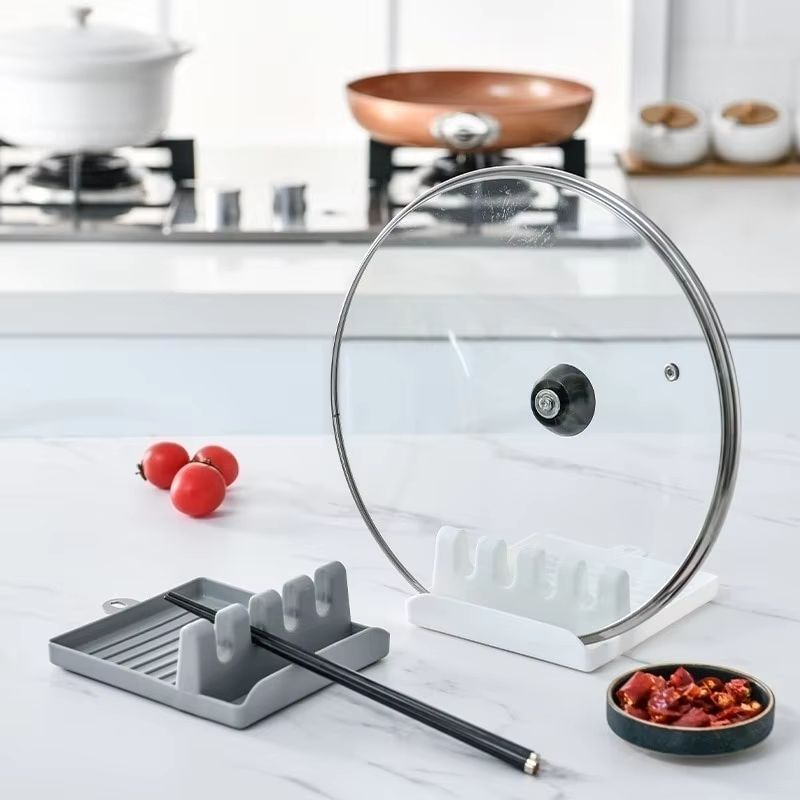 NeatServe Kitchen Spoon  Utensil Holder  NonSlip Spatula Rack And Chopstick Organizer For Counterto 2