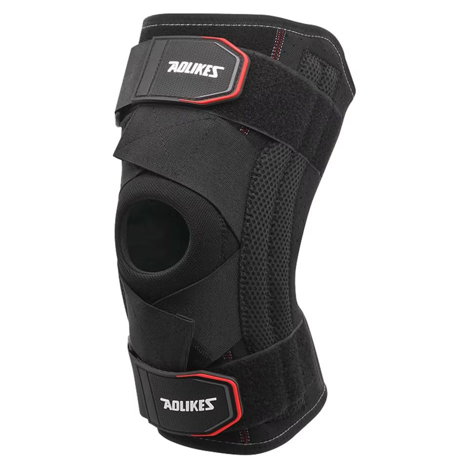 AOLIKES Knee Support Brace With Patella Gel Pad  Side Stabilizers  Compression Sleeve For Knee Pain 6