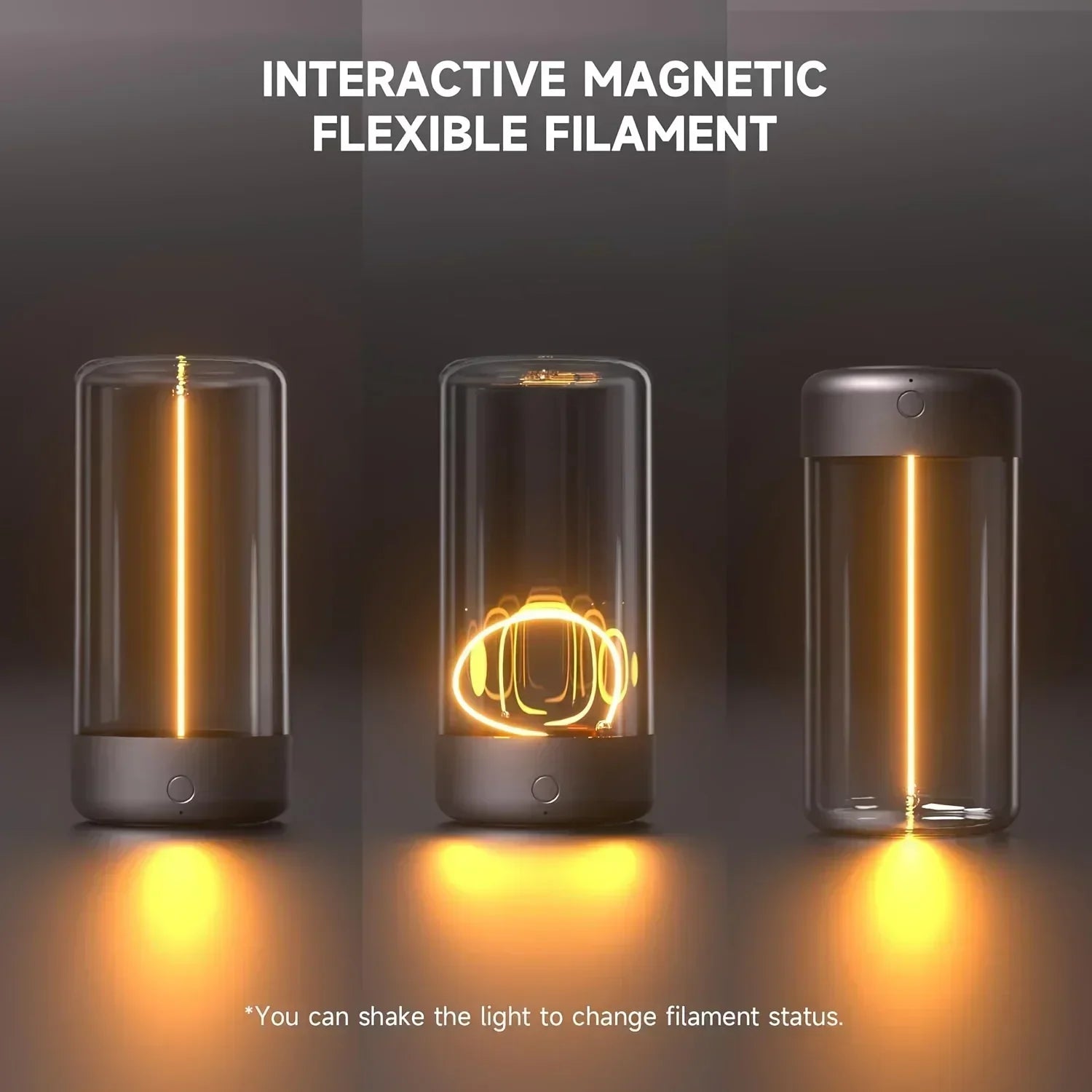 Portable USB Quantum Light, Bedroom Mood Night Light, Magnetic Bedside Lamp, Study Decor, New Year Gifts