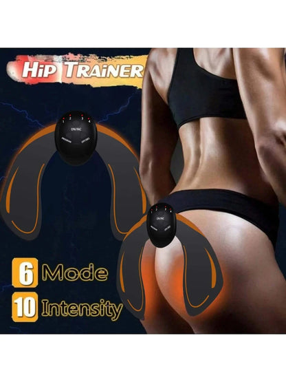 EMS Toning Fitness Belt For Hip  Waist Vibration Massage Muscle Relaxation Home Workout 3