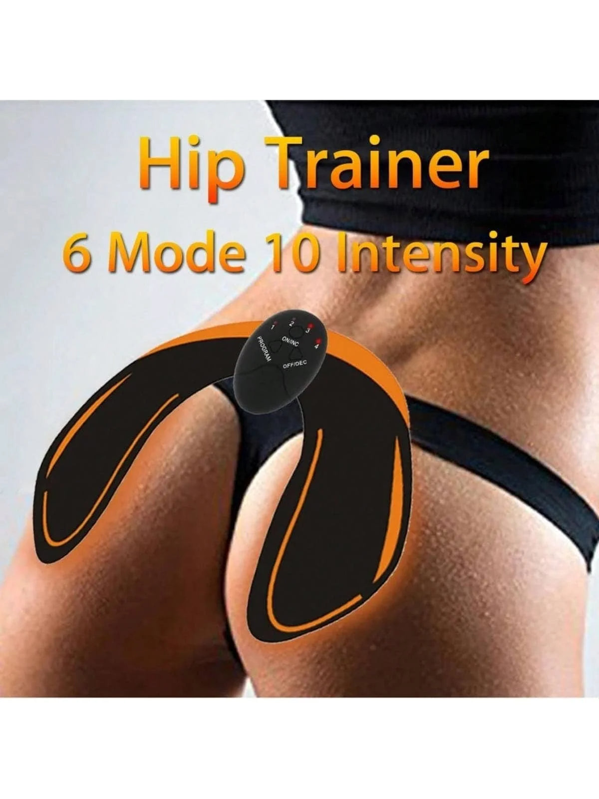 EMS Toning Fitness Belt For Hip  Waist Vibration Massage Muscle Relaxation Home Workout 1