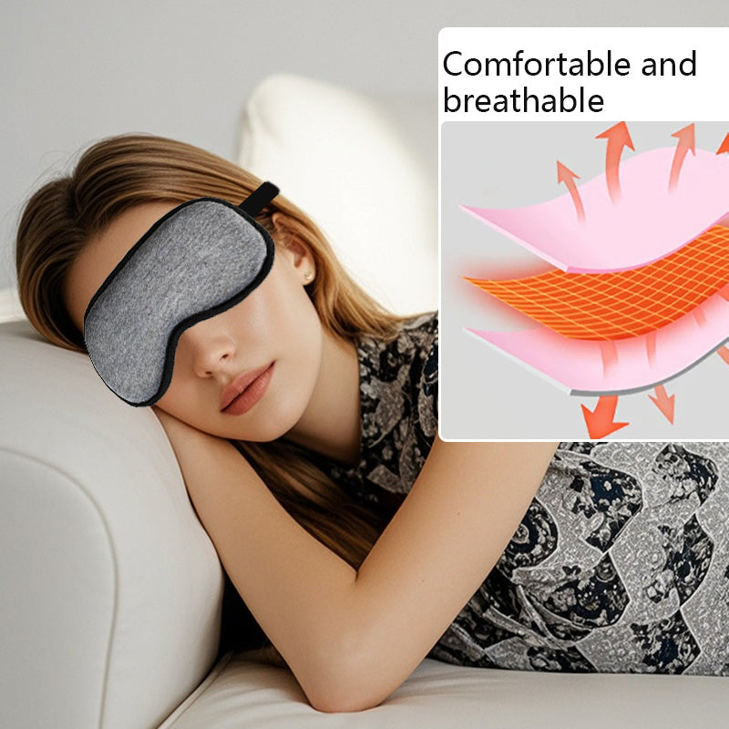 USB Powered Heating Eye Mask, 3D Electric Steam for Dry Eye Relief, Sleep Aid, Relaxation