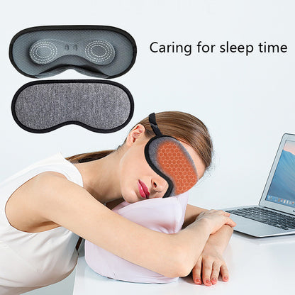 USB Powered Heating Eye Mask, 3D Electric Steam for Dry Eye Relief, Sleep Aid, Relaxation