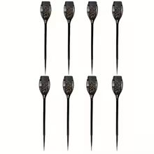 SolarGlow 12LED Flickering Flame Torch Lights  Waterproof Solar Garden Lights For Outdoor Lawn Pati 9