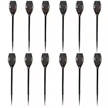 SolarGlow 12LED Flickering Flame Torch Lights  Waterproof Solar Garden Lights For Outdoor Lawn Pati 10