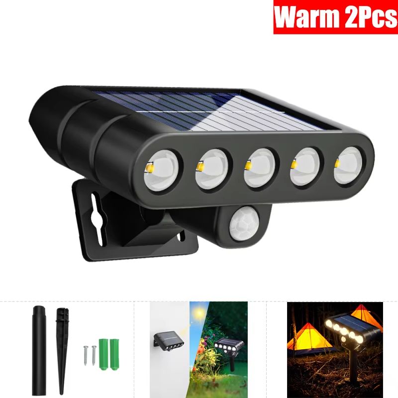 SolarGlow 12LED Flickering Flame Torch Lights  Waterproof Solar Garden Lights For Outdoor Lawn Pati 18